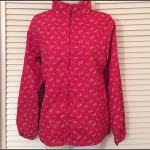 brand new windbreaker with the union jack motif
